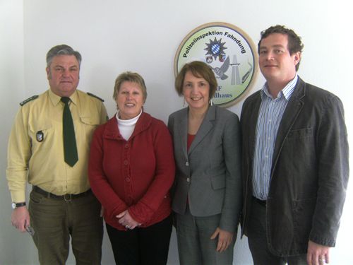 Besuch der Polizeiinspektion Fahnung in Waidhaus