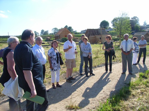 Geschichtspark Bärnau mit der Kreistagsfraktion Tirschenreuth