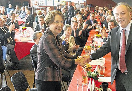 Annette Karl und Matthias Machnig