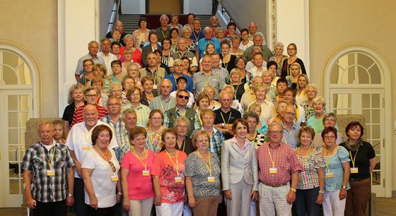 Eine 100-köpfige Besuchergruppe aus ihrer Heimat empfing SPD-Abgeordnete Annette Karl