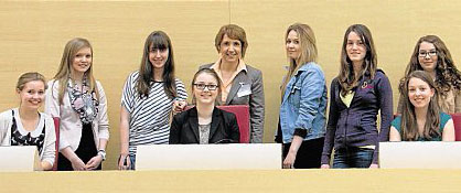 Politikerinnen unter sich. (Bild: hfz)