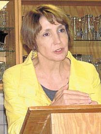 Eine Lanze für den Landkreis und generell den ländlichen Raum brach Annette Karl